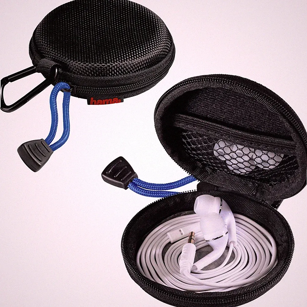 Hama In-Ear Kopfhörer Tasche Case Hülle für JBL Bose Beats Sony Samsung Headset