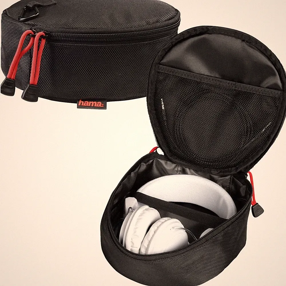 Hama Kopfhörer Tasche Case On-Ear Over-Ear Headset Schutz-Hülle Aufbewahrung Bag