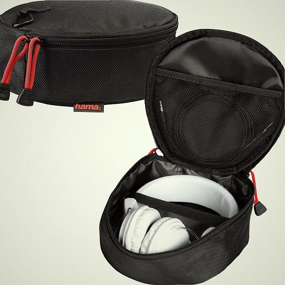 Hama Kopfhörer Tasche Case On-Ear Over-Ear Headset Schutz-Hülle Aufbewahrung Bag