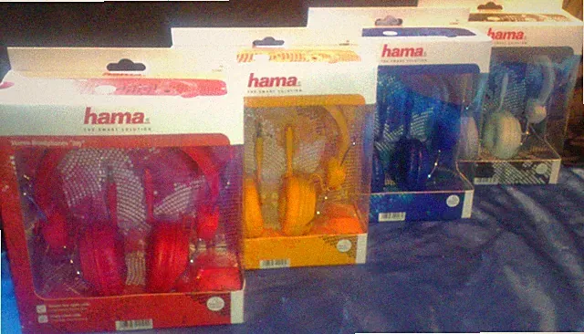 HAMA On-Ear-Stereo Kopfhörer "JOY" - Telefonfunktion sowie Remotefunktion - NEU