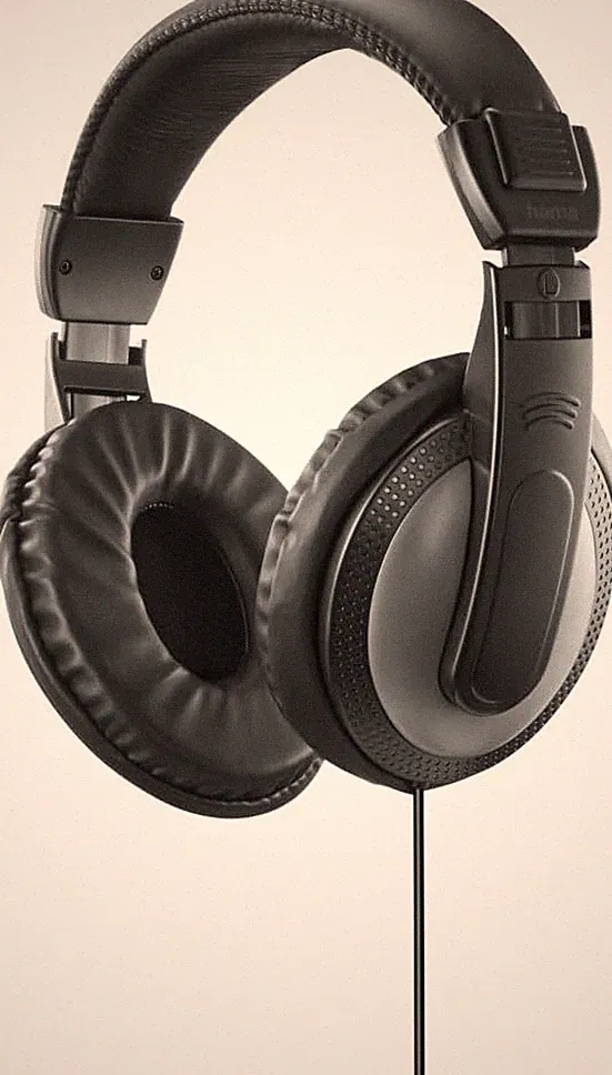 Hama Over Ear Kopfhörer TV Kabel Lautstärkeregler 6m 3,5mm Adapter Schwarz