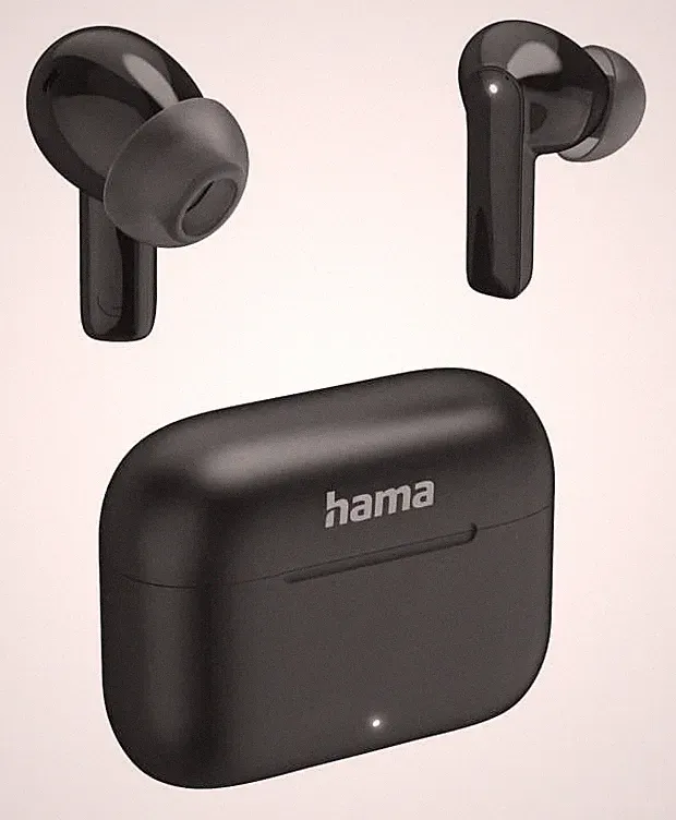 HAMA Passion Clear II True Wireless In-Ear Kopfhörer mit ANC und App - Schwarz