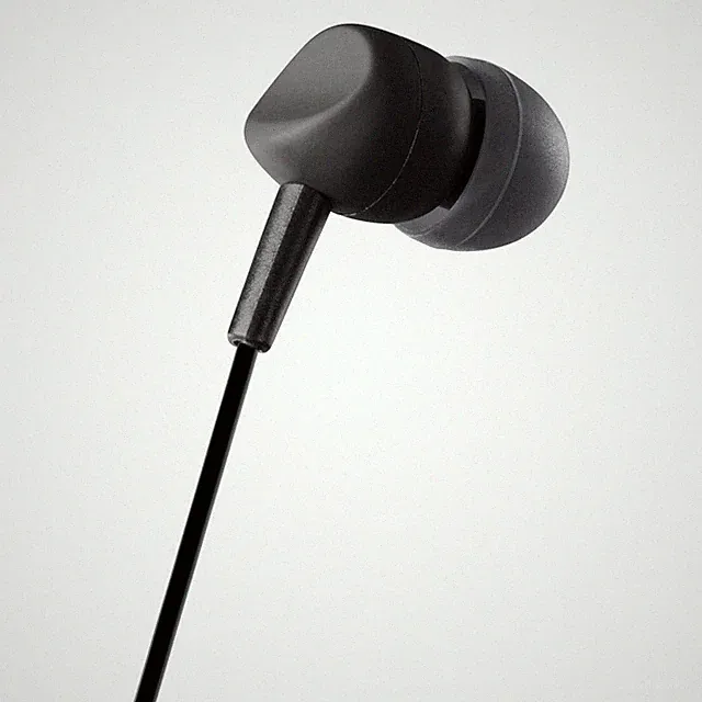 "HAMA Sea In-Ear Kopfhörer mit Inline-Mikrofon & Kabelknickschutz Schwarz