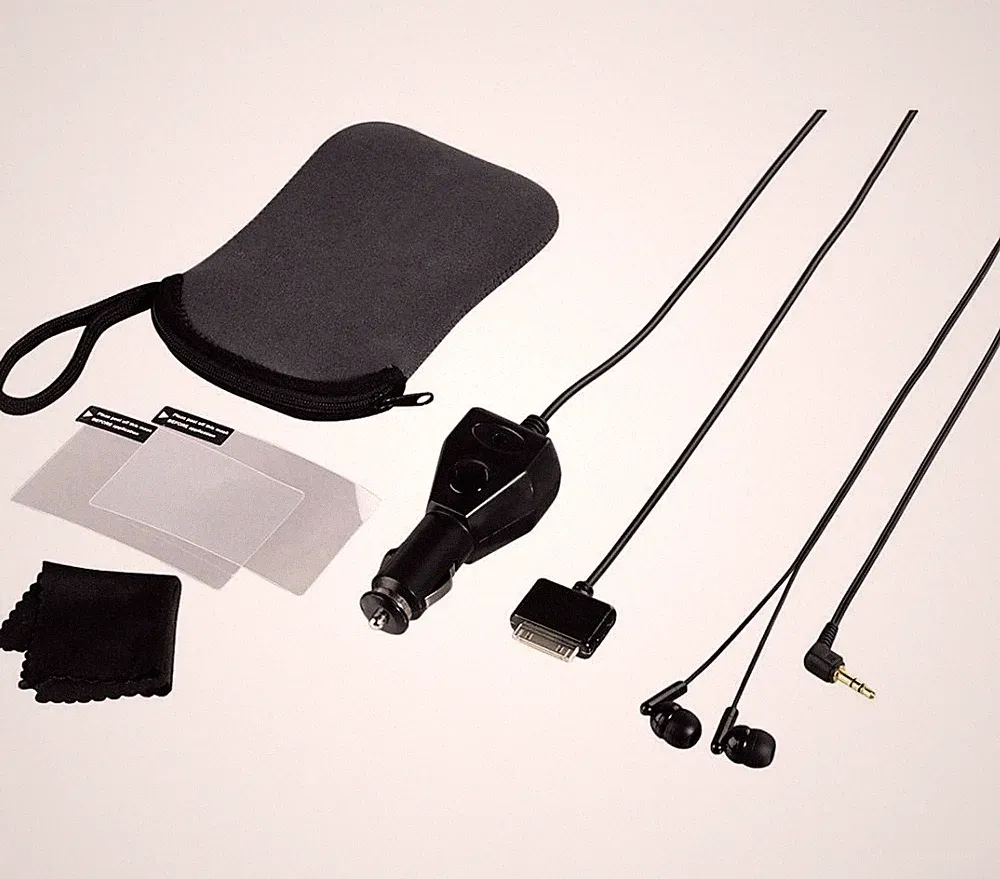 Hama Set Tasche Kfz Lader Kopfhörer für Sony PSP Go Playstation Portable Konsole