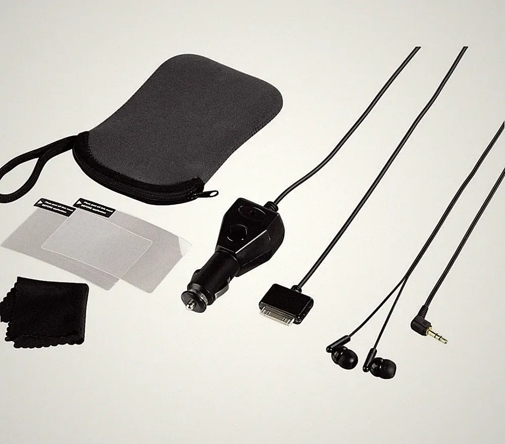 Hama Set Tasche Kfz Lader Kopfhörer für Sony PSP Go Playstation Portable Konsole