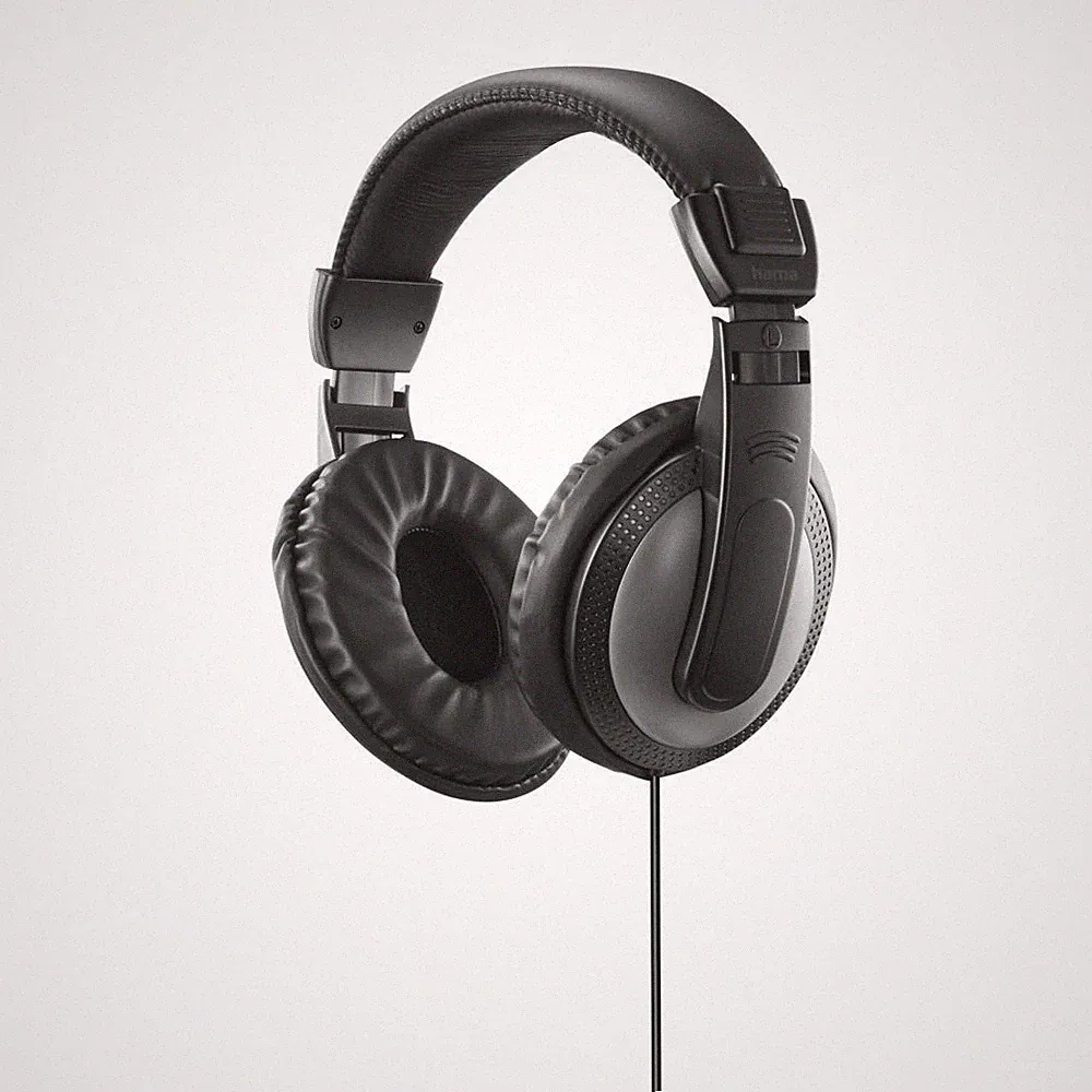 Hama ShellTV II TV-Kopfhörer Over-Ear, einseitig, 6m Kabel für optimalen