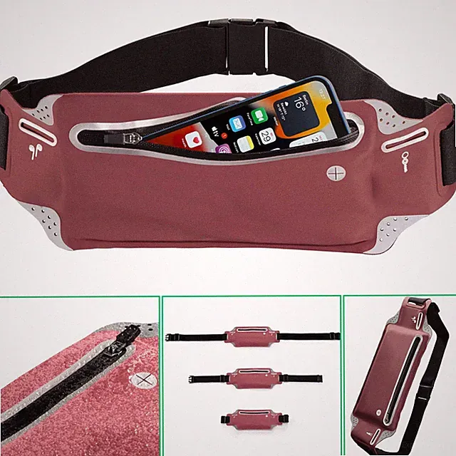 Hama Sport Hüfttasche Gürteltasche Bauchtasche Jogging Bag für Smartphone iPhone