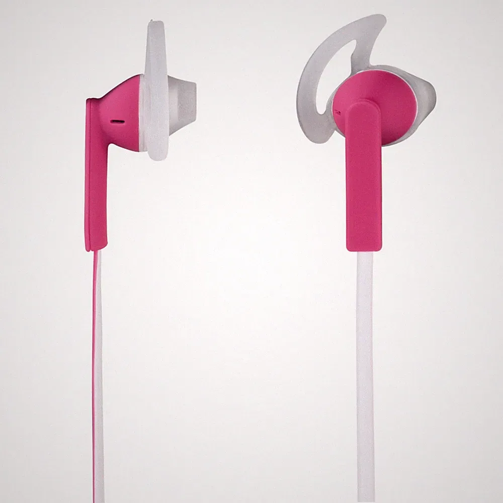 Hama Stereo-Ohrhörer / Kopfhörer Joy Sport Pink/Weiß 3,5mm Klinke 122687