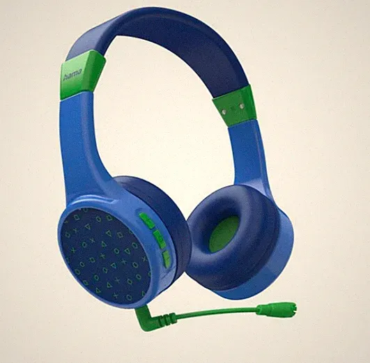 Hama TeensGuard Bluetooth Kinder Kopfhörer Headset 85dB Lautstärkebegrenzung 157