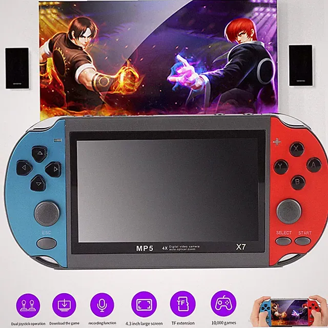 Handheld-Spielekonsole Konsolen-Player Videospiel Double-Rocker Large Video Game