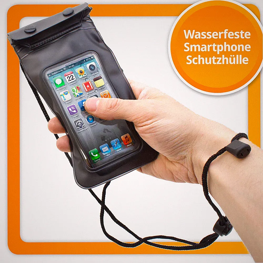 Handy Hülle Smartphone Schutzhülle Tasche Case Wasserdicht Universal Unterwasser