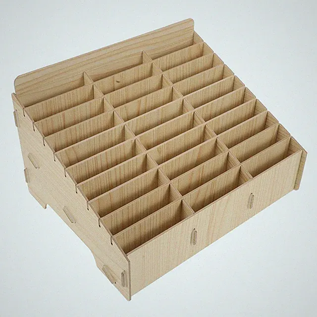 Handyhalter Box Cell Display Rack Klassenzimmer Kopfhörer Aufbewahrung Organizer