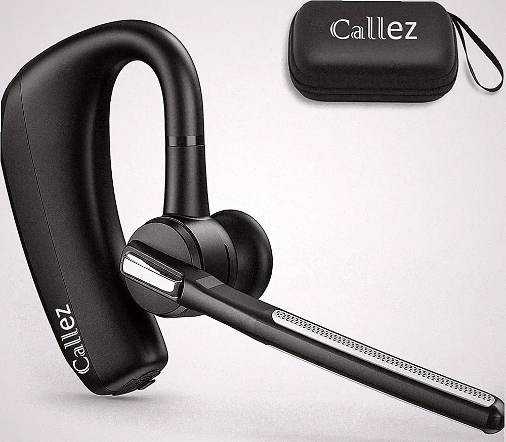 Headset Bluetooth Mit CVC8.0 Dual Mikrofon Noise Cancelling, Kabellos Kopfhörer