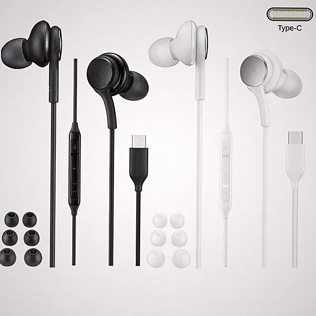 Headset in Ear Kopfhörer Usb C für Samsung Galaxy S26 S25 S24 S23 S22 S21 S20