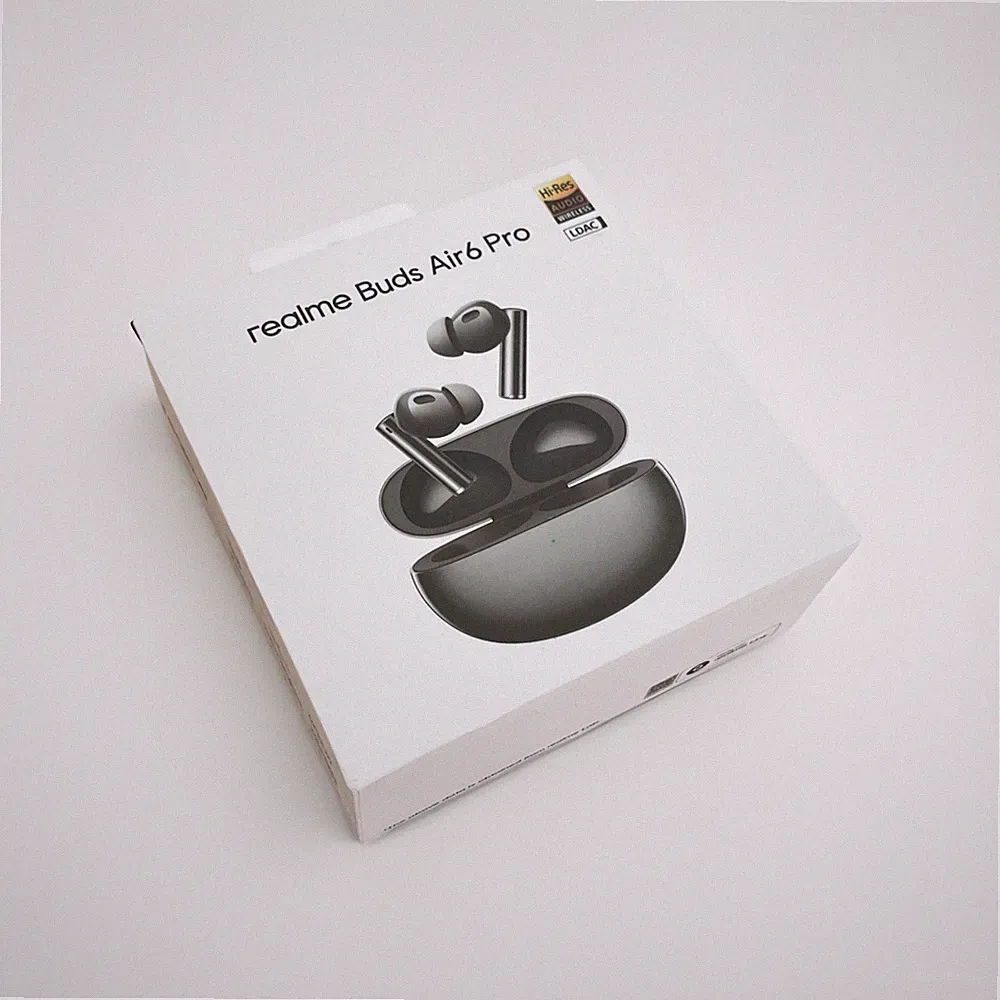 Headset, Kopfhörer, Realme Buds Air 6 Wireless Bluetooth Headset Farbe Titanium