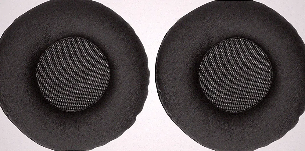 Headset Ohrpolster Kunstleder Schwarz Memory-Schaum Ersatz für Kopfhörer