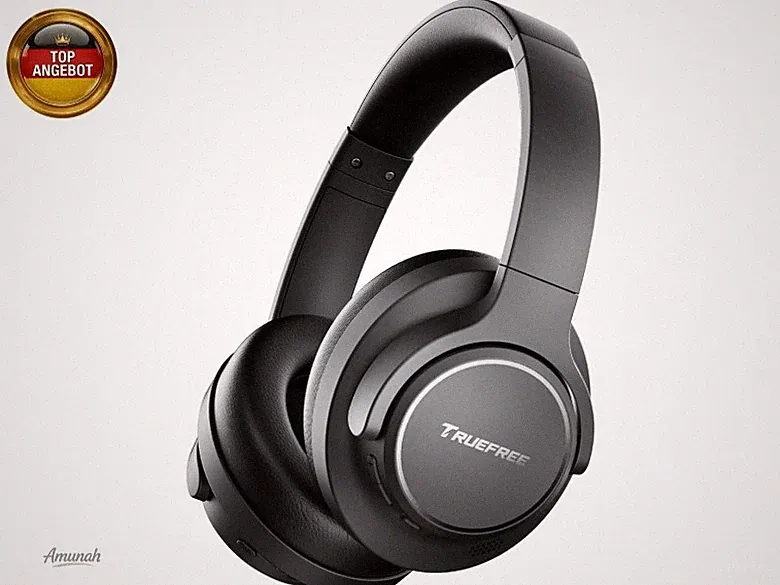 HF-10 Over-Ear Bluetooth Kopfhörer mit 40mm Treiber, ANC -45dB, Raumklang, 125h