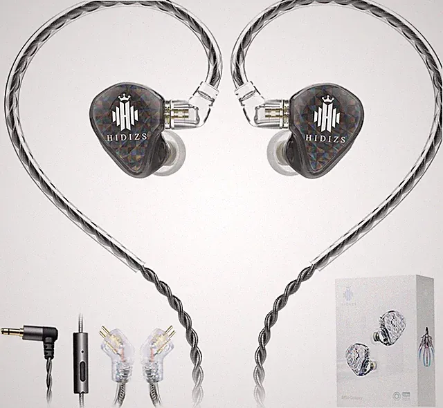 Hidizs MS1 Galaxy IEM Gaming-Headset mit doppeltem Magnetmotor für immersiven