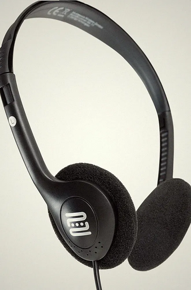 HiFi Kopfbügel Leicht Kopfhörer Stereo Bügelkopfhörer Headphones 3,5mm/6,3mm BK