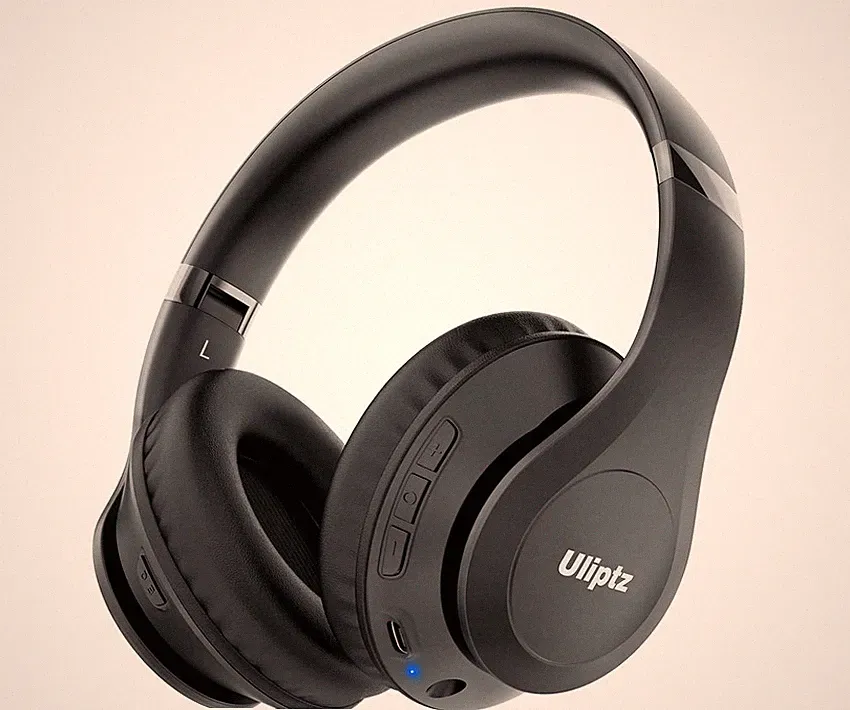 HiFi Stereo -Kabellos Over-Ear-Kopfhörer Bluetooth 36 Ohm Schwarz 65 Std Bass