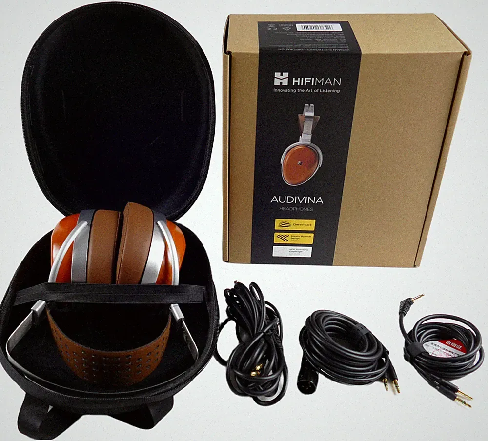 Hifiman Audivina Over Ear Kopfhörer + OVP + Rechn./2J. GEWÄHR!