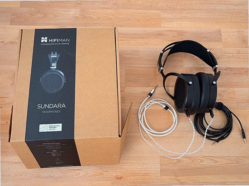 HiFiMAN Sundara Magnetostatische Over-Ear-Kopfhörer - Schwarz