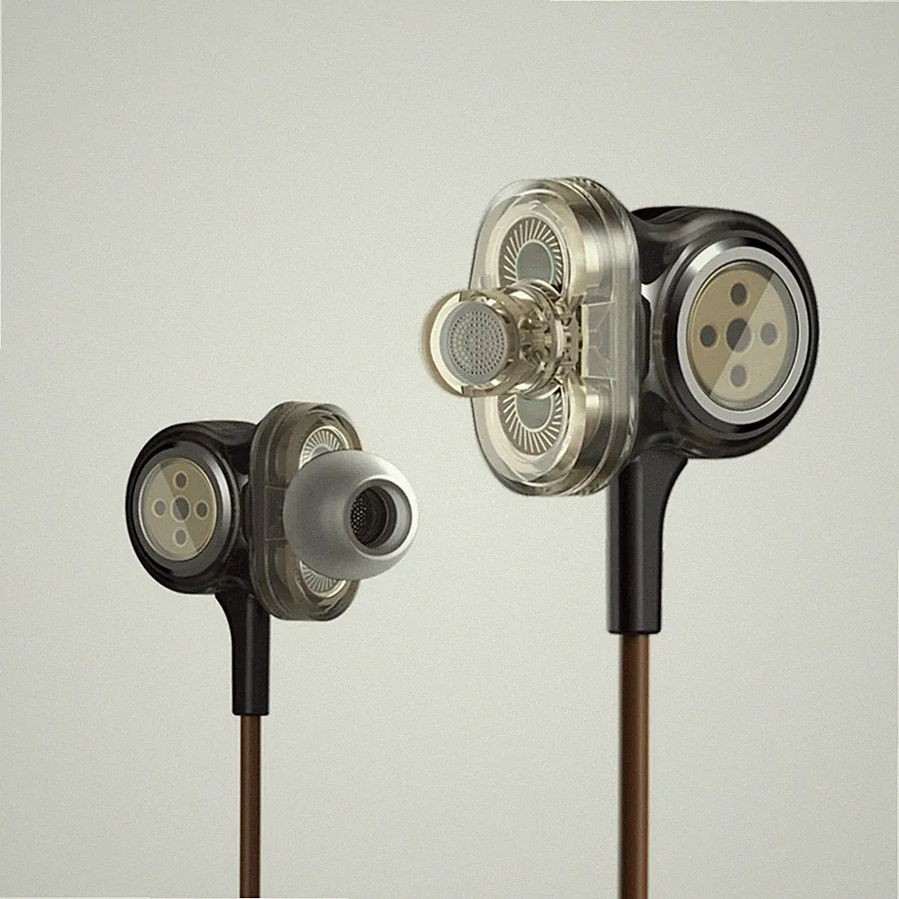 High-End In-Ear Headset 3 Unit Drive Professional HiFi Kopfhörer Micro i8
