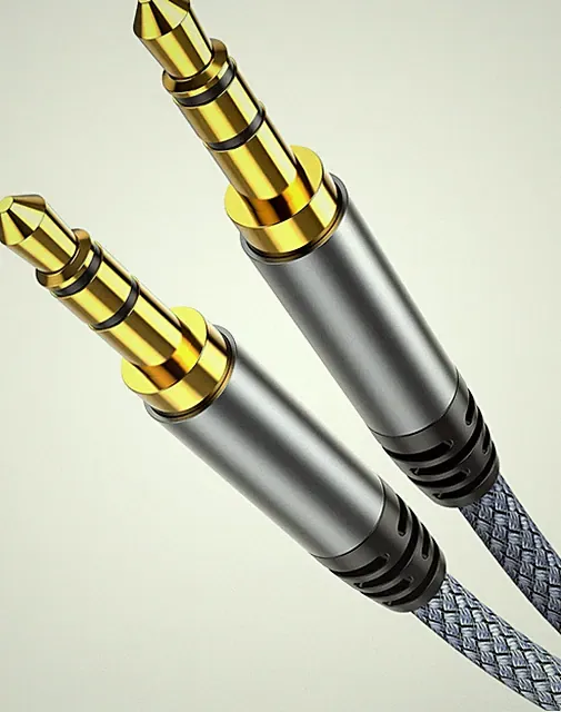 Highwings Aux Kabel 2M, Audio Kabel 3.5Mm Klinkenkabel Für Kopfhörer Auto