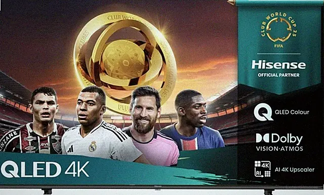 Hisense 55E77Q 139cm 55" 4K QLED Smart TV Fernseher