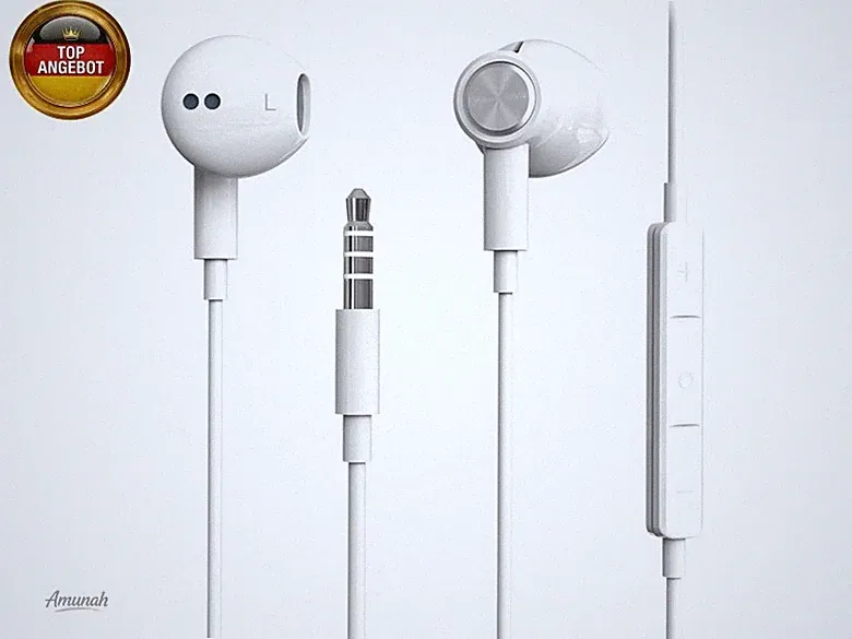 Hochauflösende In-Ear-Kopfhörer mit Kabel, extra Bass, geräuschisolierend, mit M