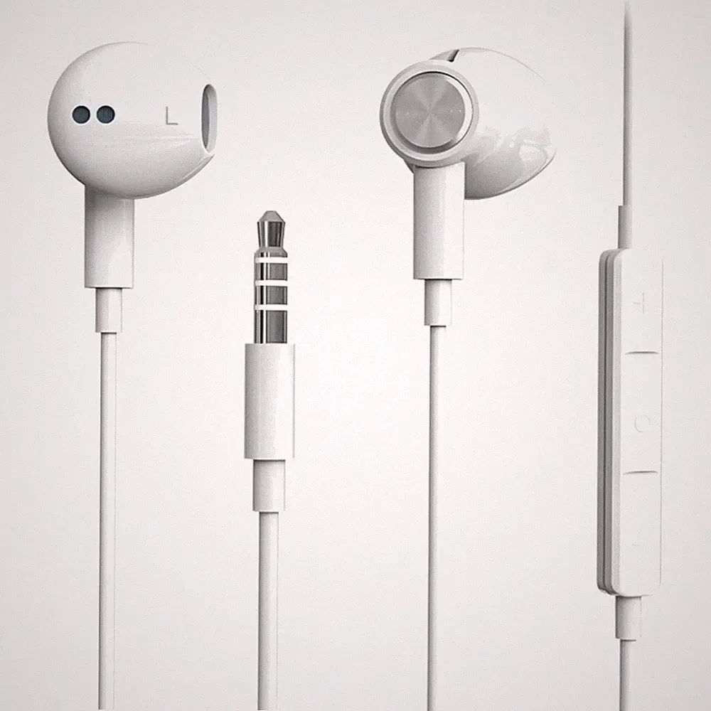 Hochauflösende In-Ear-Kopfhörer mit Mikrofon und extra Bass für iPhone & Android