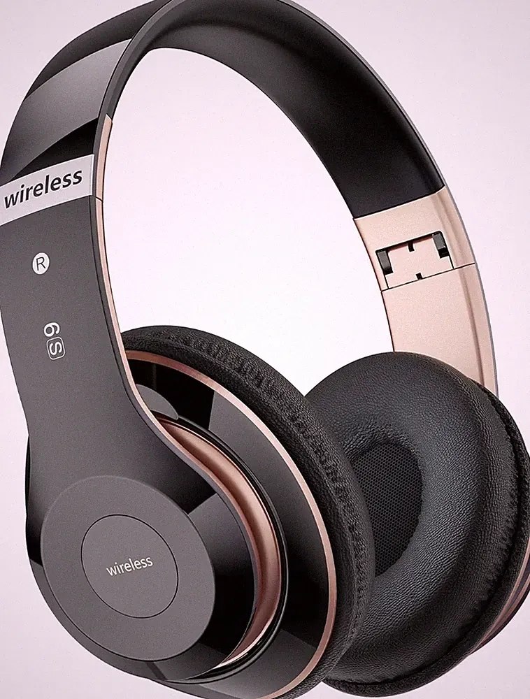 Hochwertiger Kabelloser Kopfhörer Bluetooth 65 Std Over Ear 6 EQ Modi