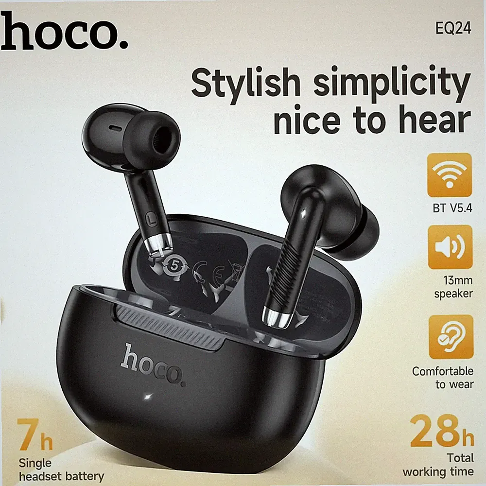 HOCO Bluetooth 5.4 Kopfhörer In Ear Free II kabellos Ohrhörer Headset Wireless