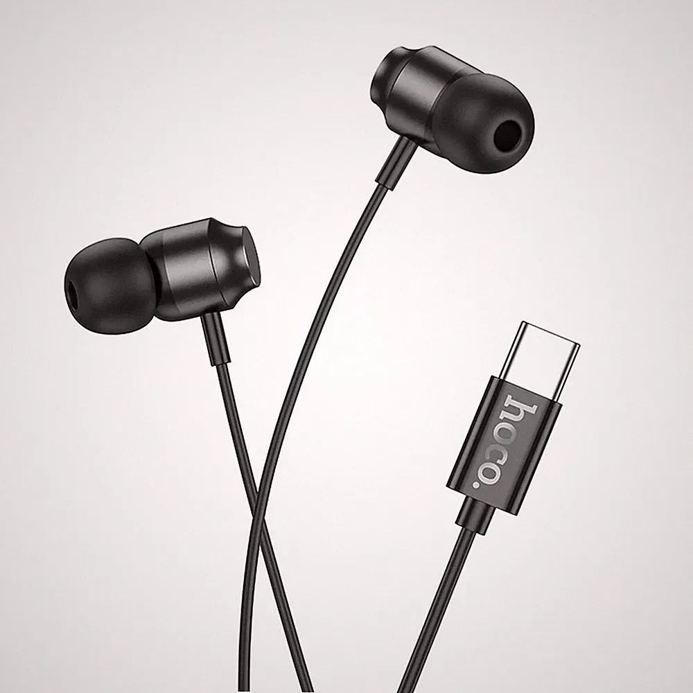 HOCO In Ear Kopfhörer Ohrhörer Headset Mikrofon USB TYP C Samsung Huawei Xiaomi