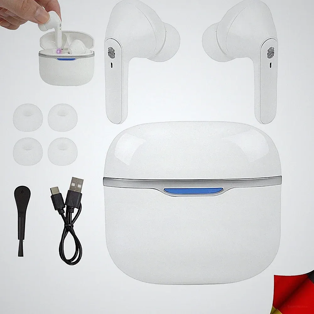 Hörgerät Bluetooth Kopfhörer In-Ear Headset Kabellos Geräuschunterdrückung