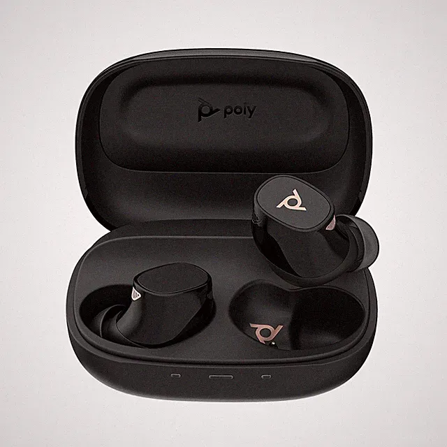HP Poly Voyager Free 20 Grau True Wireless In-Ear Headset mit ANC Kopfhörer