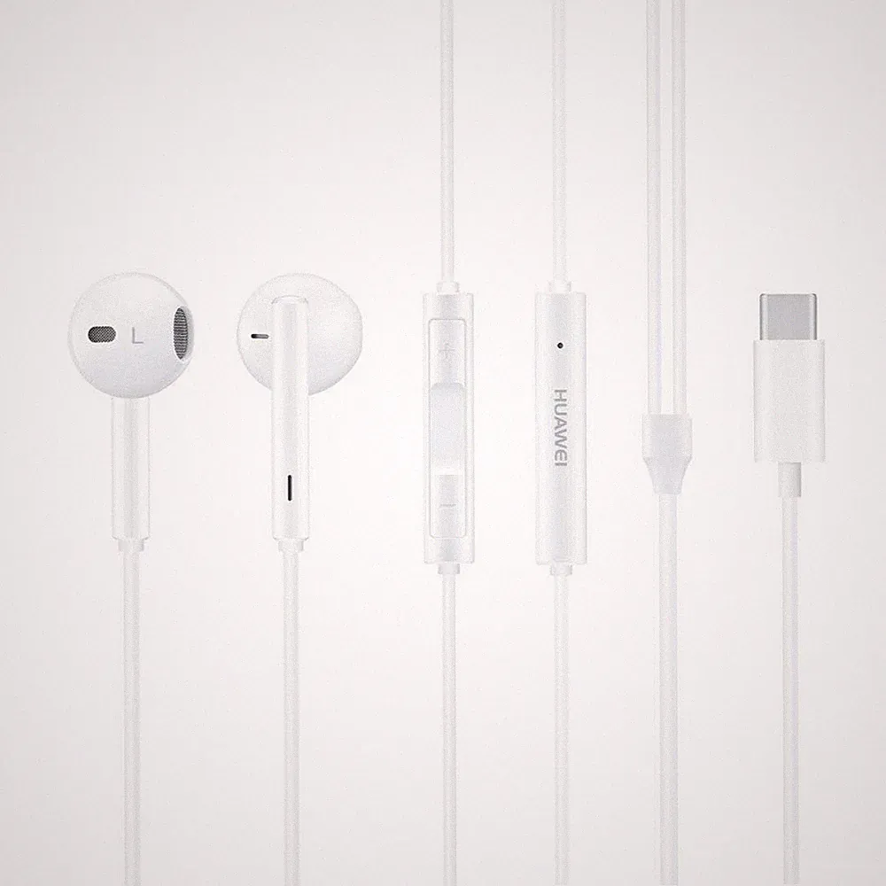 Huawei 55030088 In-Ear Kopfhörer Type-C CM33 Weiß bulk
