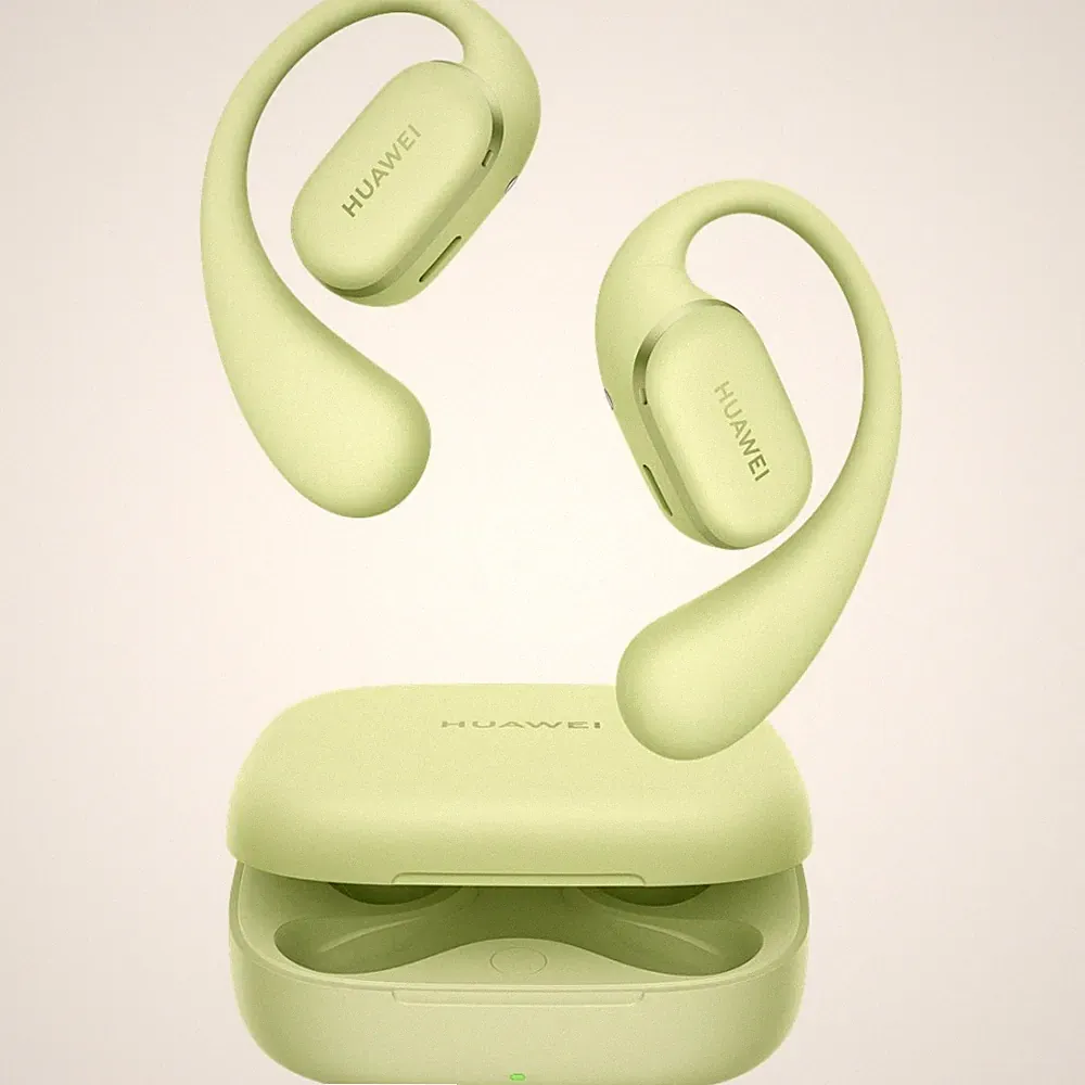 Huawei FreeArc True Wireless Kopfhörer grün Open-Ear Headset Ohrbügel Bluetooth
