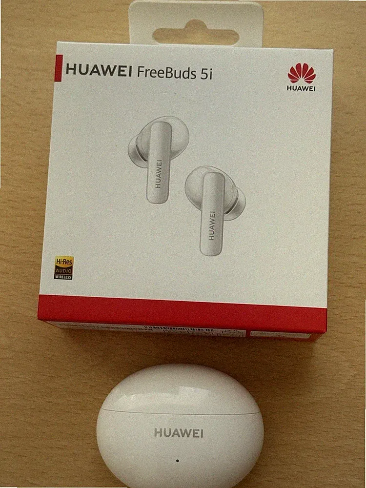 Huawei FreeBuds 5i Kabellose In-Ear Bluetooth Kopfhörer, Weiß, TWS, ANC