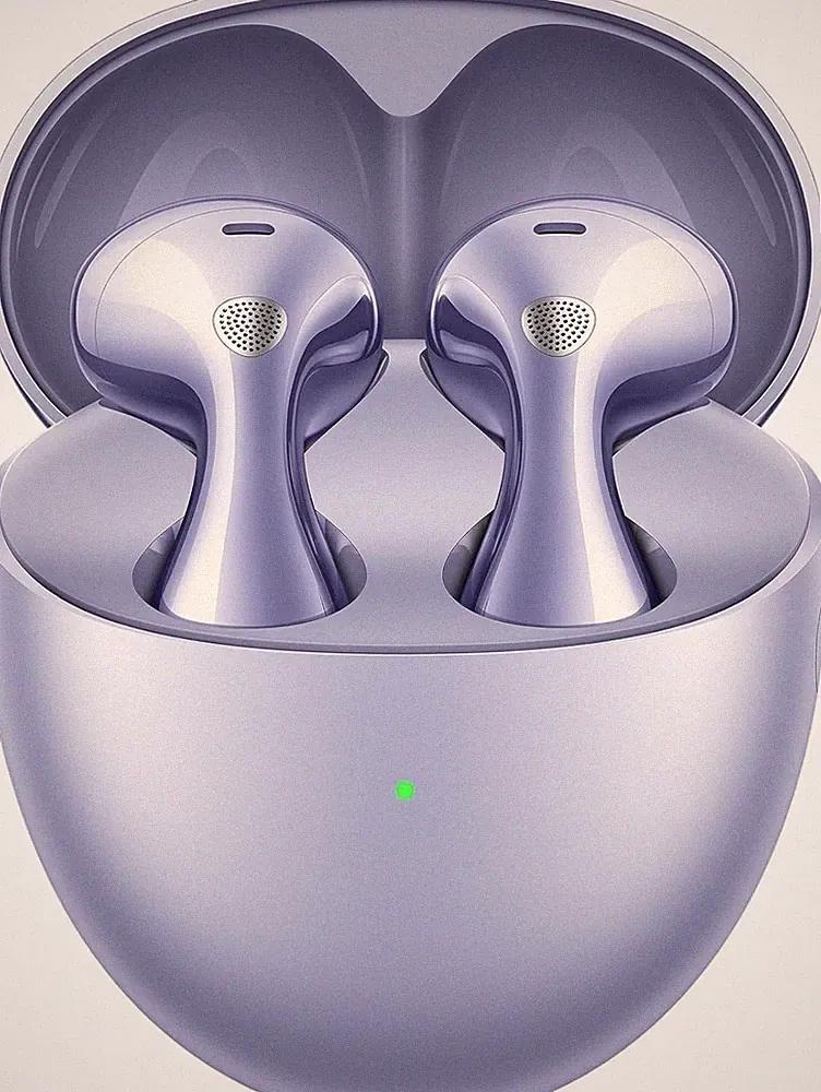 HUAWEI FreeBuds 6 kabellose Bluetooth Kopfhörer, Dual-Treiber True Sound Lila