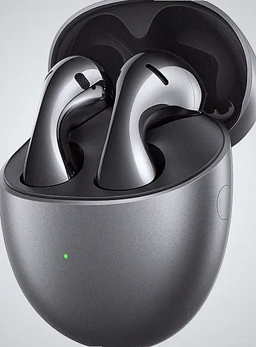 HUAWEI FreeBuds 6 kabellose Bluetooth Kopfhörer, Dual-Treiber True Sound Silber