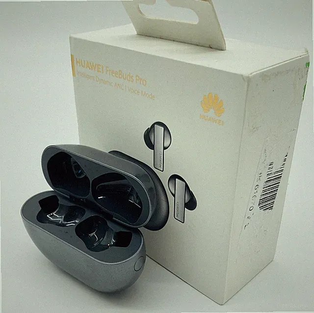Huawei FreeBuds Pro Ladecase T0003C Charging Case ohne Kopfhörer Akkucase Silber