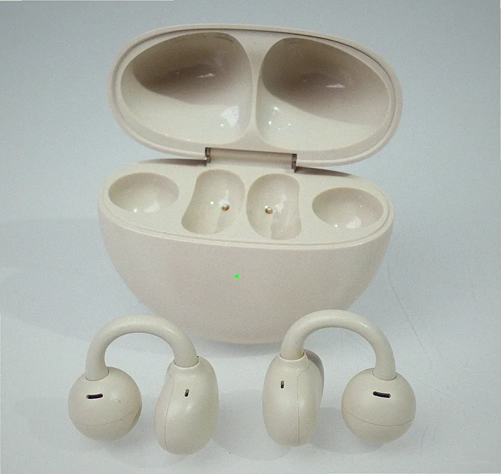 Huawei FreeClip bluetooth in ear Kopfhörer mit Ladecase T0017C beige #659