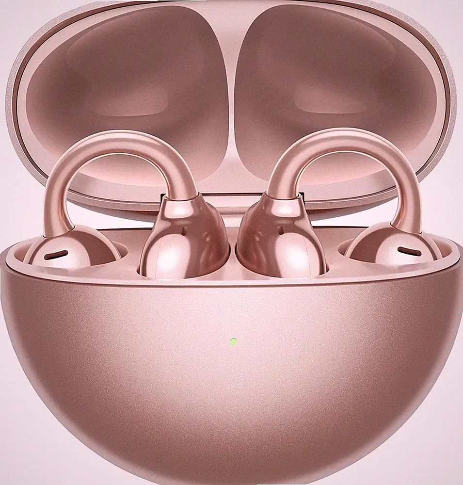 HUAWEI FreeClip, Open-ear kabellose Kopfhörer Bluetooth Rosa Clip-Design