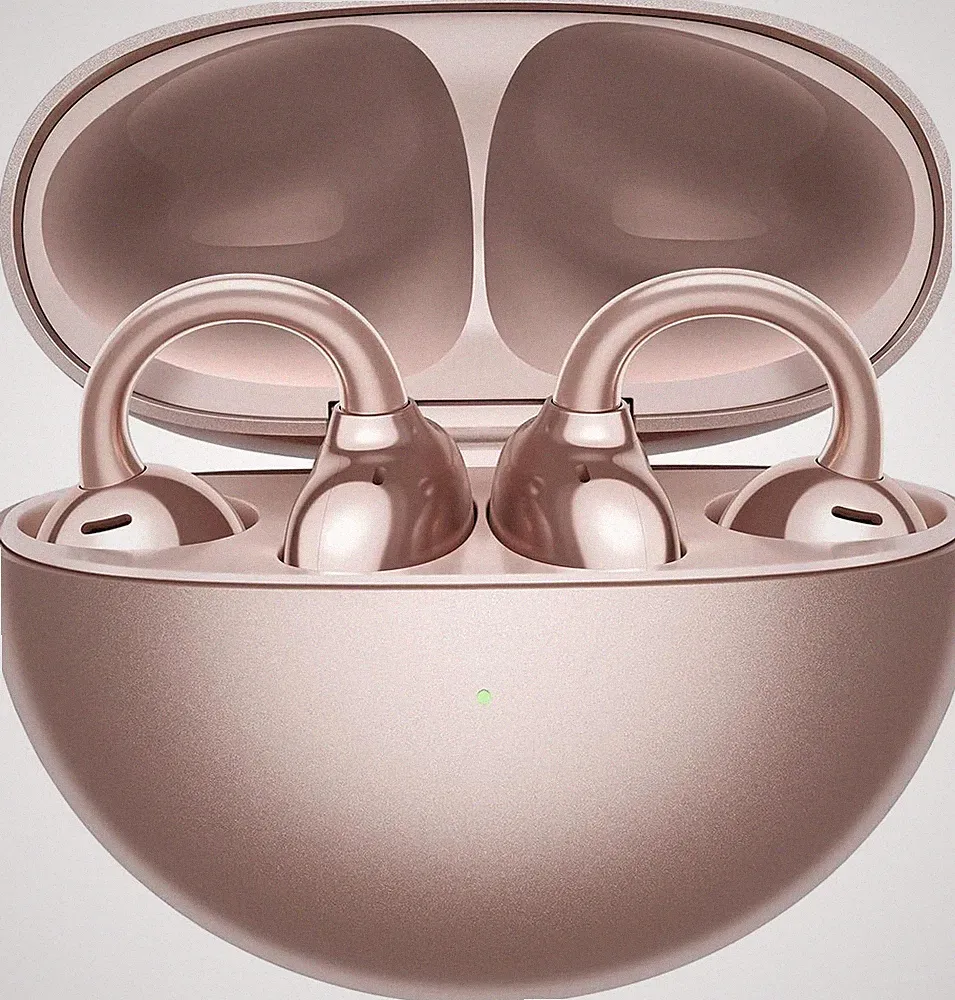 HUAWEI FreeClip, Open-ear kabellose Kopfhörer Bluetooth Rosa Clip-Design