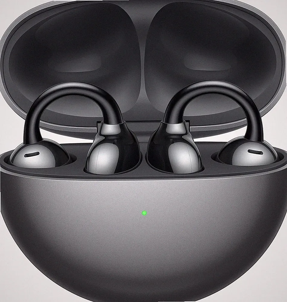 HUAWEI FreeClip, Open-ear kabellose Kopfhörer Bluetooth Silber Clip-Design
