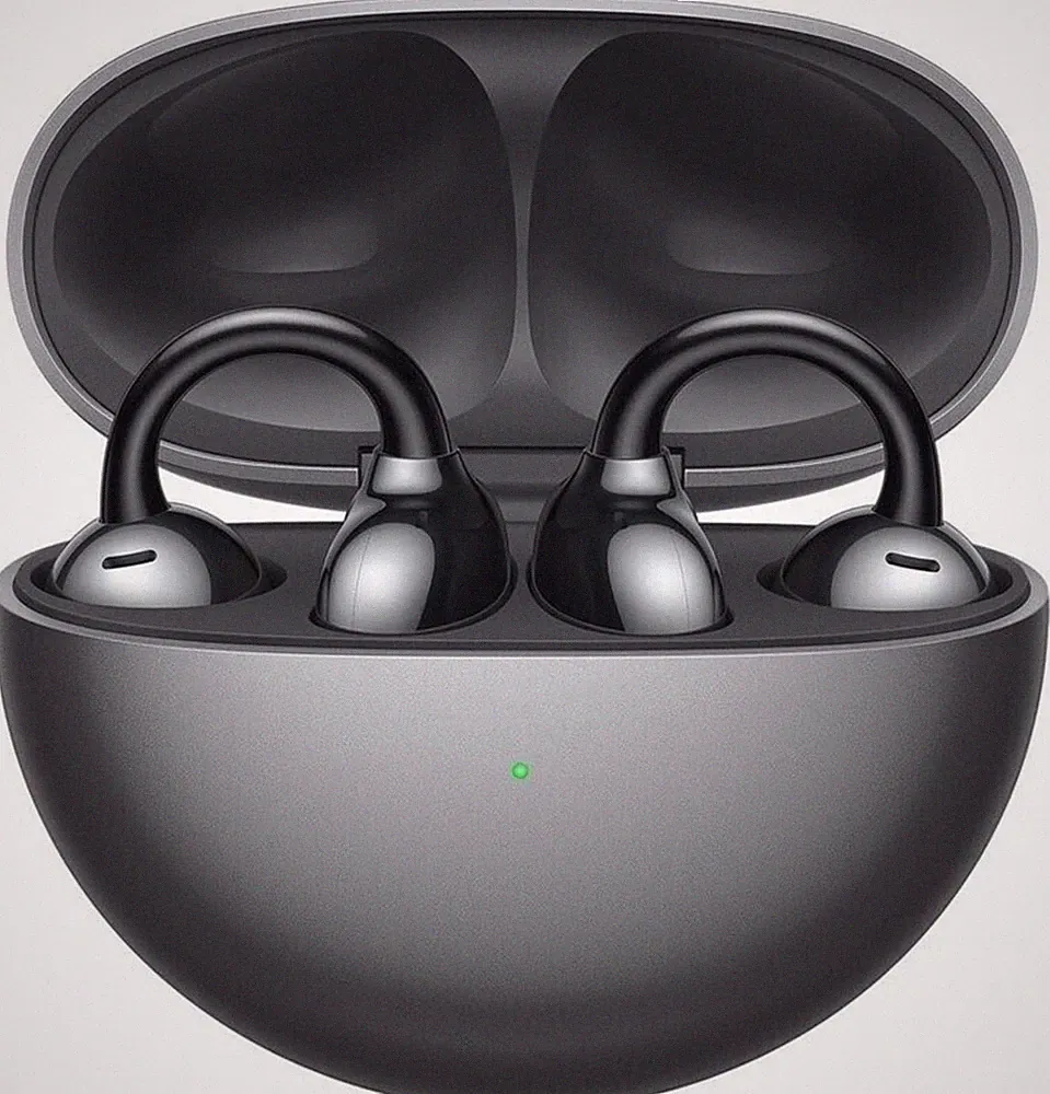 Huawei FreeClip Schwarz Bluetooth In-Ear-Kopfhörer 8Std Laufzeit USB-C