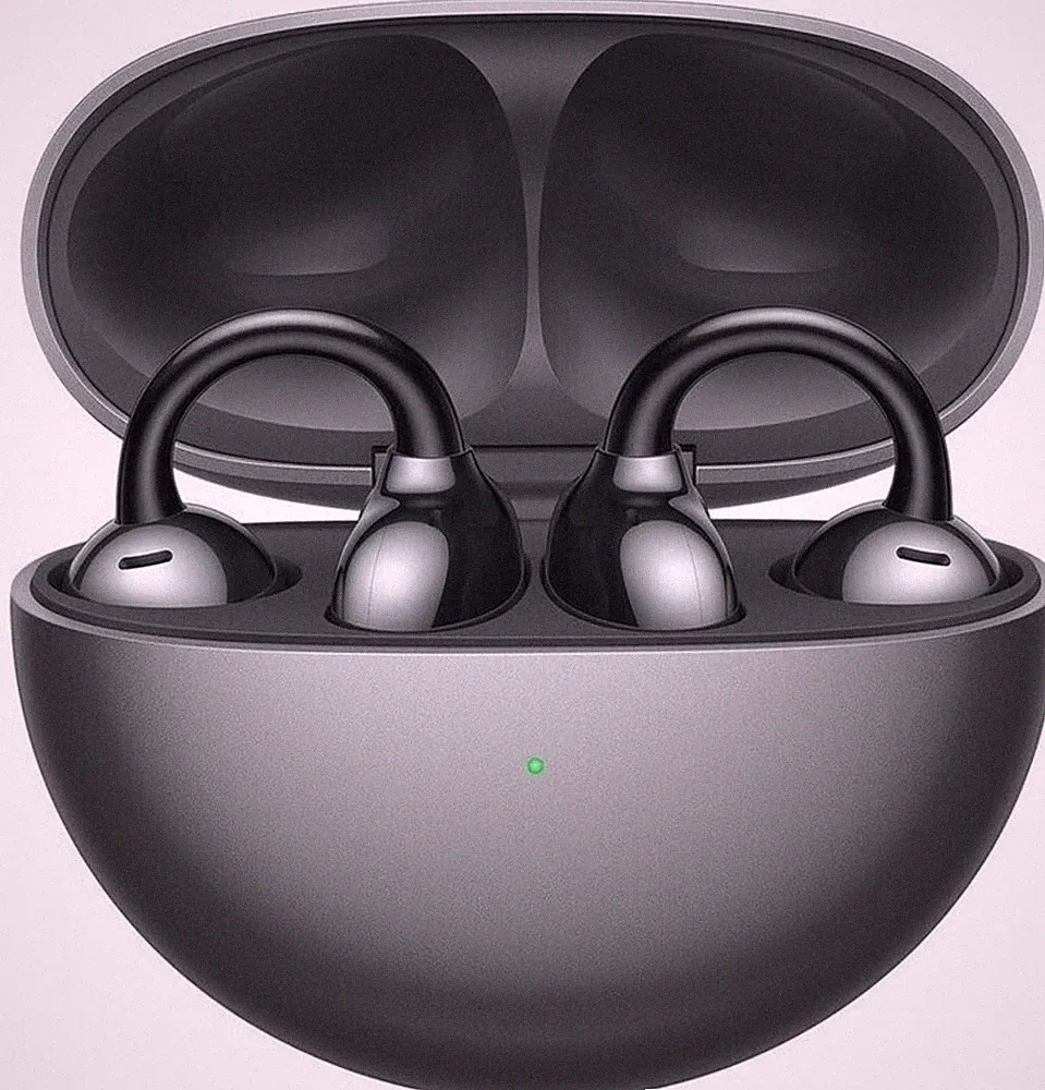 Huawei FreeClip Schwarz Bluetooth In-Ear-Kopfhörer 8Std Laufzeit USB-C