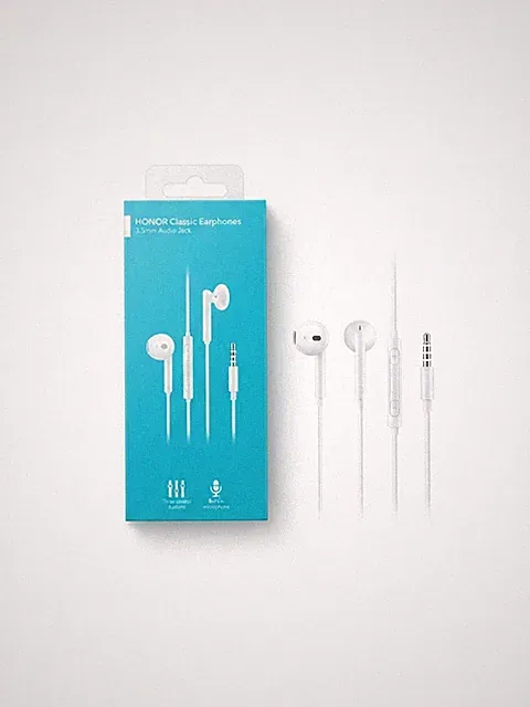Huawei Honor Stereo Headset AM115, Weiß, 3,5 mm Klinke - Blister - SUPER PREIS