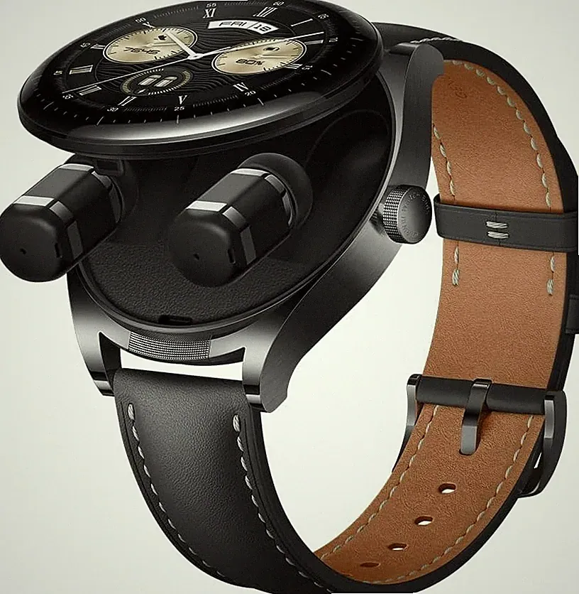 HUAWEI Watch Buds Smartwatch Kopfhörer AI Noise Cancelling Android iOS Schwarz